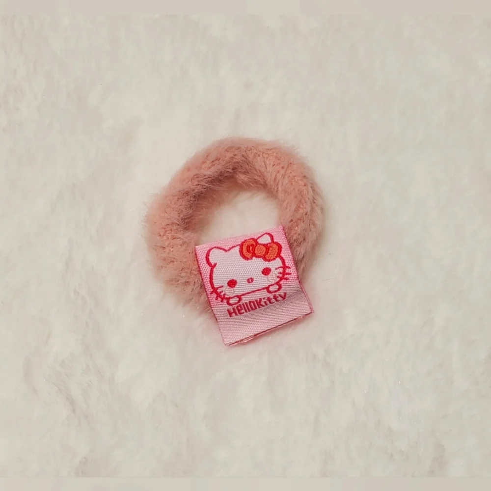 💖10 FOR 20💖New Hello Kitty Pink Fuzzy Hair Tie